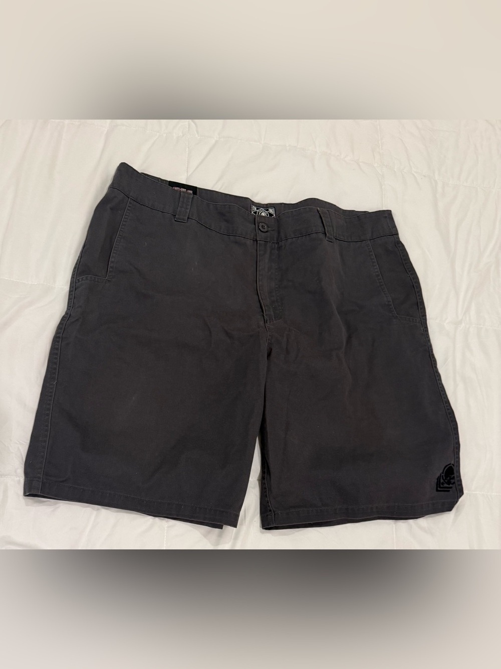 Vintage Metal Mulisha Chino Shorts Y2K Skater Grunge Moto Estimated size 44